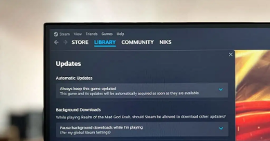 چگونه بازی‌ها را در استیم (steam) به‌روزرسانی کنیم؟