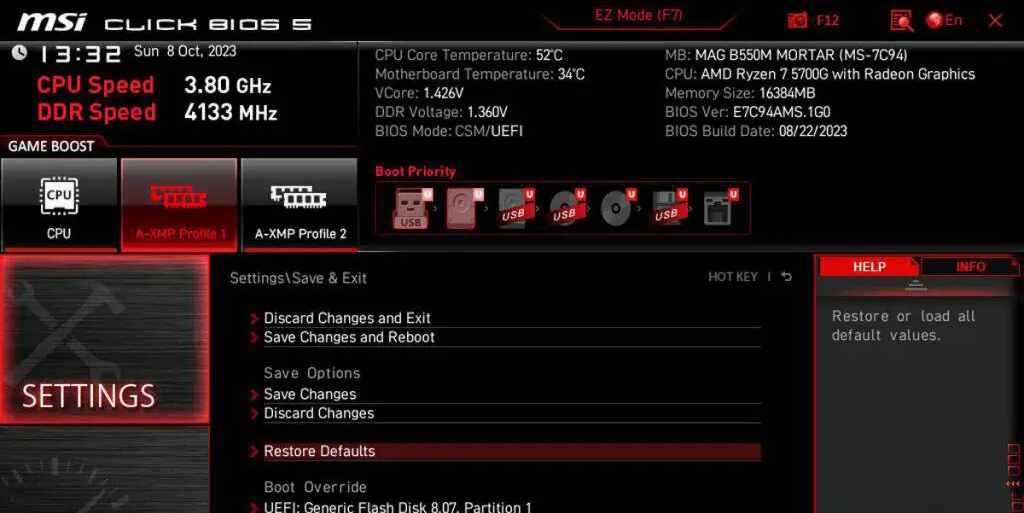 انجام فلش بک بایوس (BIOS)
