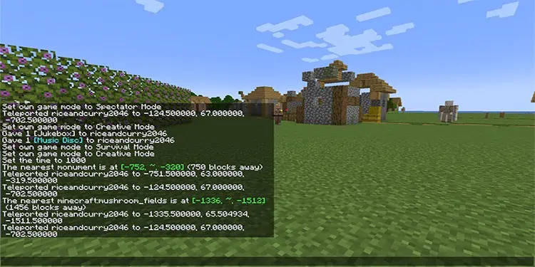 بازی با Commandها و Command Blockها