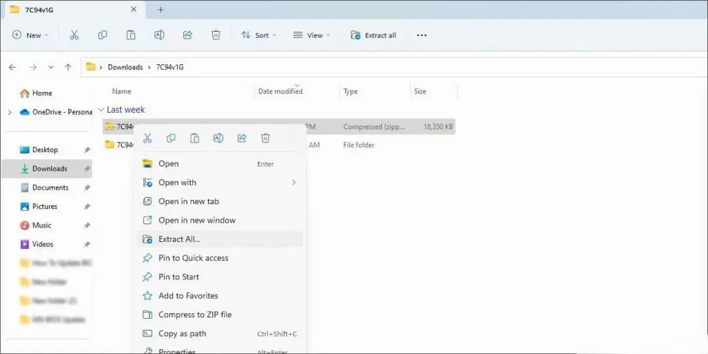 دانلود فایل آپدیت بایوس (BIOS)