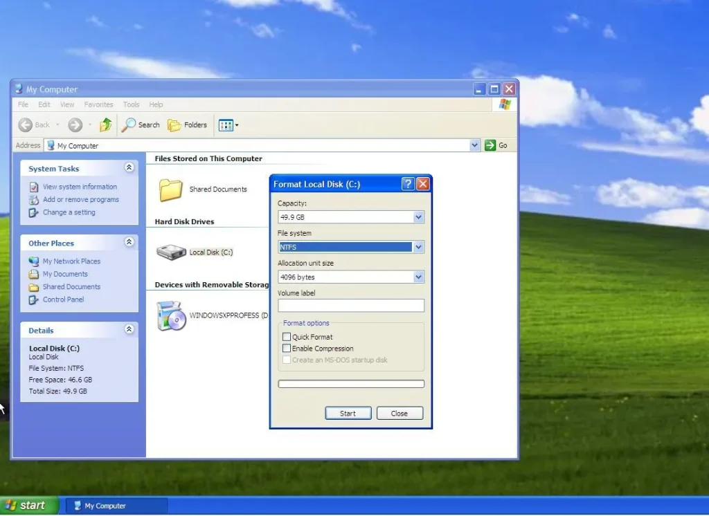 برنامهی Format بیش از ۳۰ سال است که از یک کد یکسان استفاده میکند