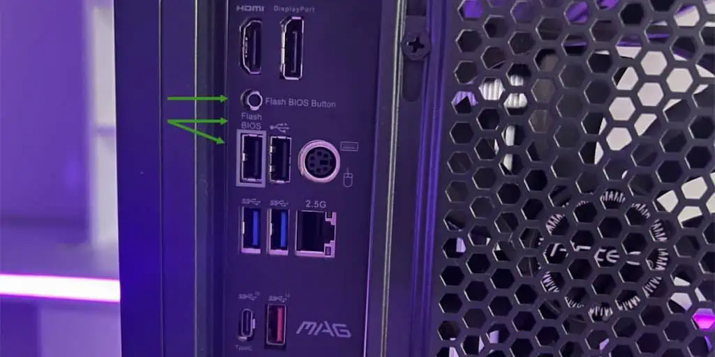 انجام فلش بک بایوس (BIOS)