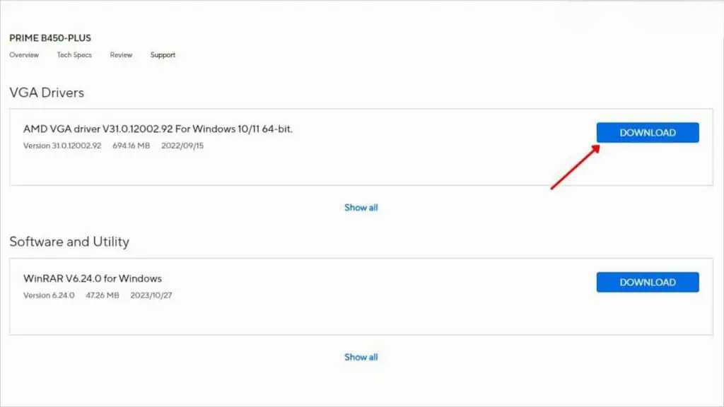 درایورهای گرافیک را به‌روزرسانی یا دوباره نصب کنید